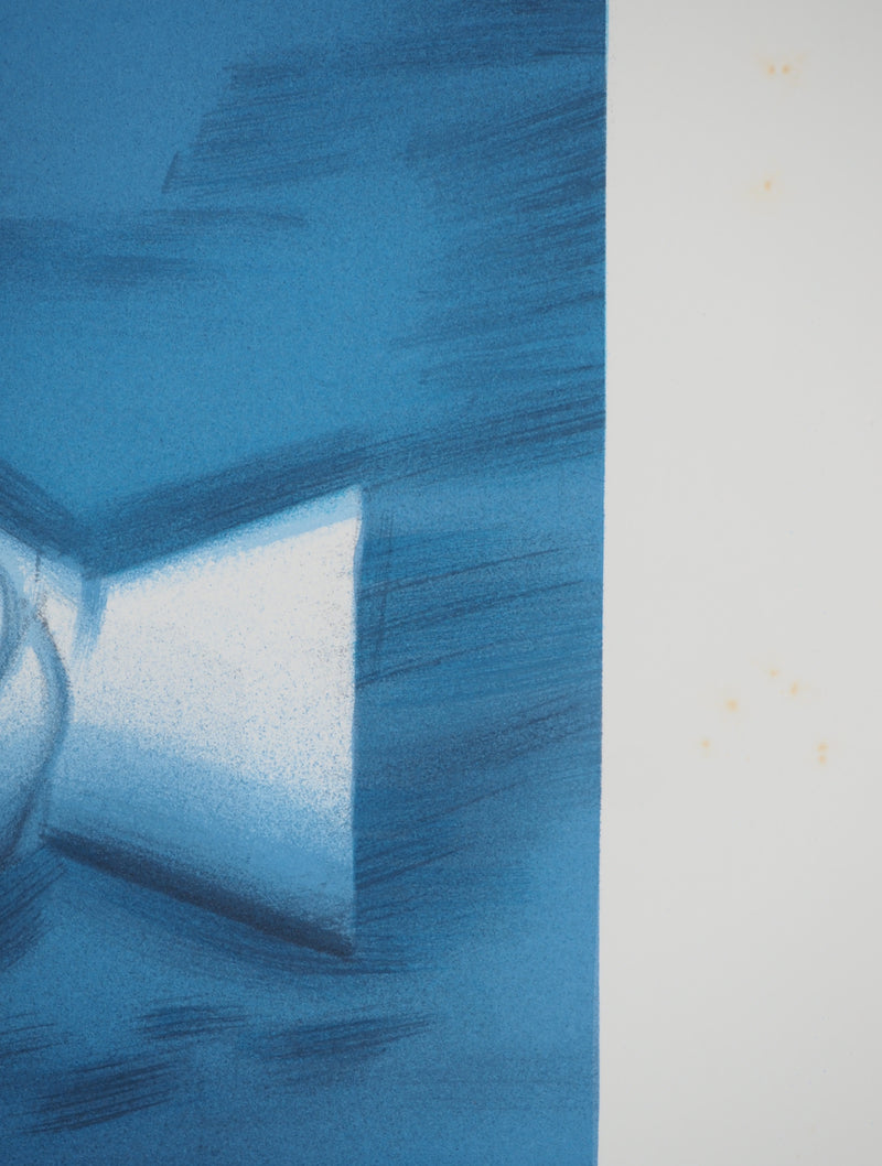 Raymond PEYNET : Les amoureux, poisson dans le ciel, Lithographie originale signée