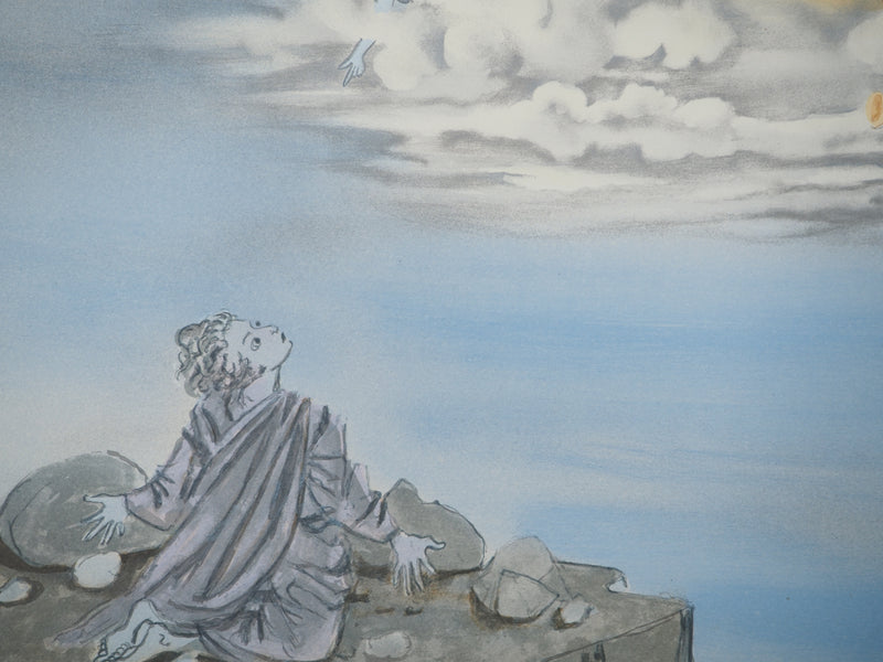 Roger CHAPELAIN-MIDY : La Jérusalem céleste, Lithographie originale signée