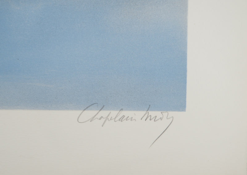 Roger CHAPELAIN-MIDY : La Jérusalem céleste, Lithographie originale signée