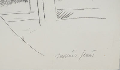 Maurice GENIS : Forêt tropicale, Dessin original