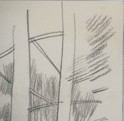 Maurice GENIS : Forêt tropicale, Dessin original