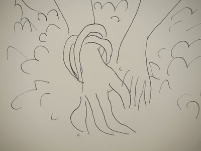 Henri MATISSE : La mariée et son jupon, Lithographie originale (photo de détail 4) - Crédit photo : Galerie Art.Paris