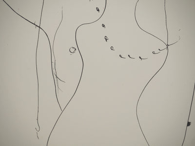 Henri MATISSE : La femme au collier de perles, Lithographie originale (photo de détail 5) - Crédit photo : Galerie Art.Paris