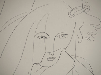 Henri MATISSE : Pause lascive, Lithographie originale (photo de détail 4) - Crédit photo : Galerie Art.Paris