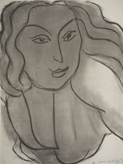 Henri MATISSE : La séductrice, Lithographie originale (photo de détail 2) - Crédit photo : Galerie Art.Paris