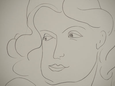 Henri MATISSE : La femme pensante, Lithographie originale (photo de détail 5) - Crédit photo : Galerie Art.Paris