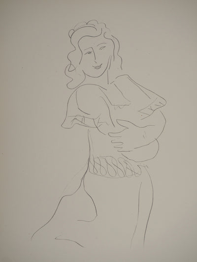 Henri MATISSE : La danseus, Lithographie originale (photo de détail 2) - Crédit photo : Galerie Art.Paris