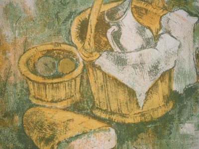 André MINAUX : Pique-nique dans la prairie, Lithographie originale (photo de détail 4) - Crédit photo : Galerie Art.Paris