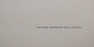 Jacques Jean Joachim RIGAL : La Rue de nuit,, Gravure originale (photo de détail 2) - Crédit photo : Galerie Art.Paris