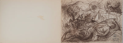 Jacques LESTRILLE : Rêve, Lithographie originale (vue générale) - Crédit photo : Galerie Art.Paris