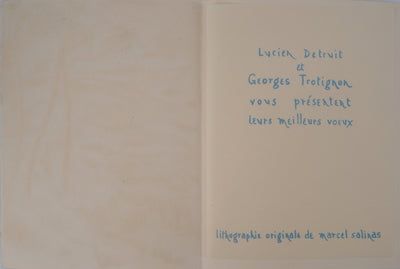 Marcel SALINAS : Paysage de Montagne , Lithographie originale (photo de détail 5) - Crédit photo : Galerie Art.Paris