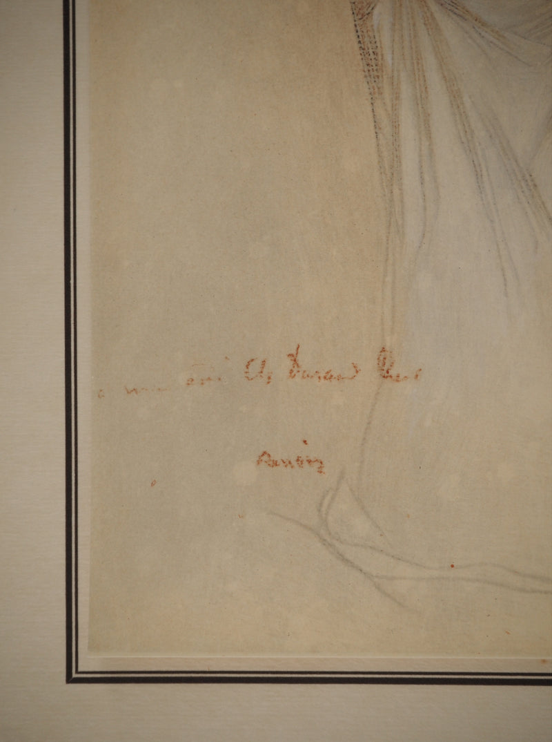 Pierre-Auguste RENOIR : Nu au drap, Lithographie originale (photo de détail 3) - Crédit photo : Galerie Art.Paris