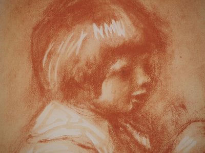 Pierre-Auguste RENOIR : Le jeune peintre, Lithographie originale (photo de détail 4) - Crédit photo : Galerie Art.Paris