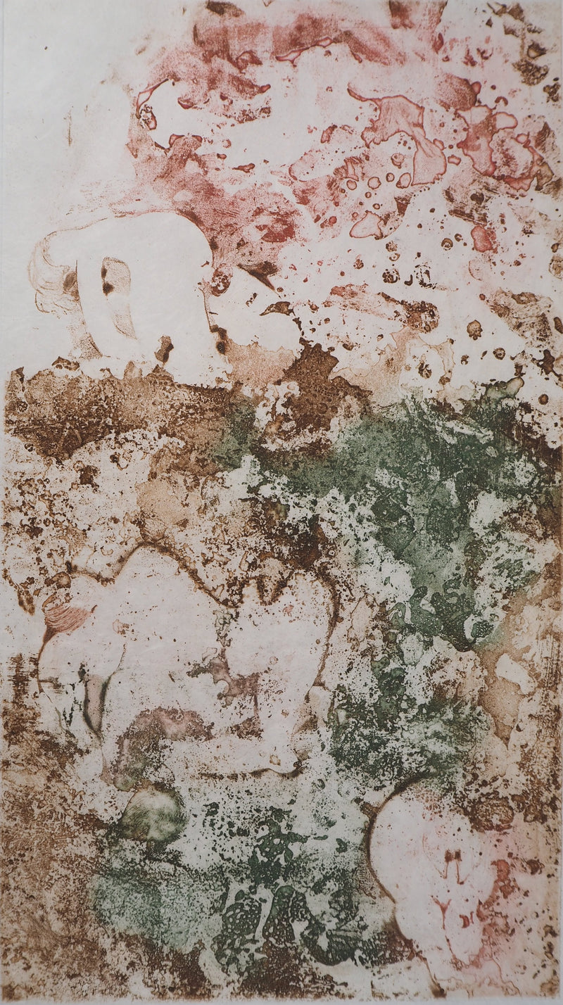 Dorothea TANNING : Reflets lumineux sur la mer et le sable,, Gravure originale (photo de détail 3) - Crédit photo : Galerie Art.Paris