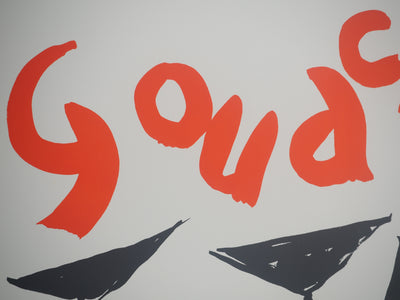 Alexander CALDER : Gouaches, Affiche en lithographie originale