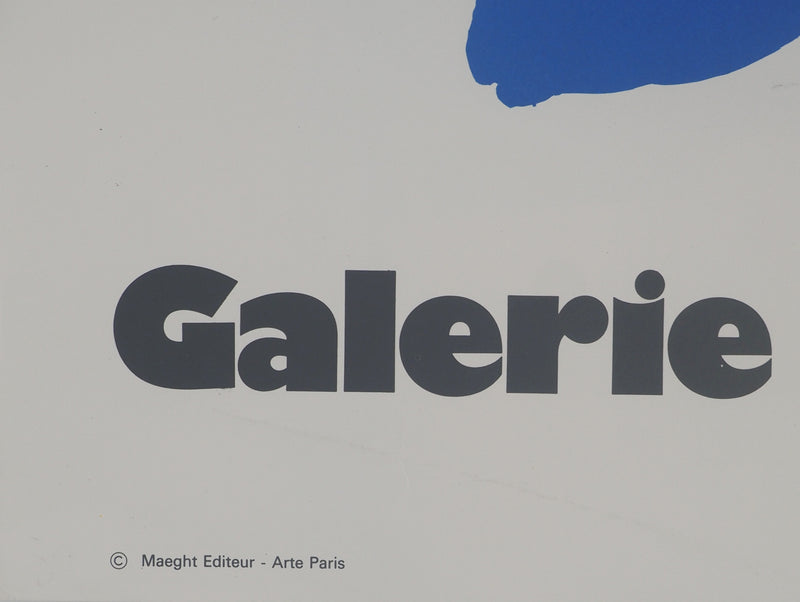Alexander CALDER : Stabiles colorés, Affiche en lithographie originale