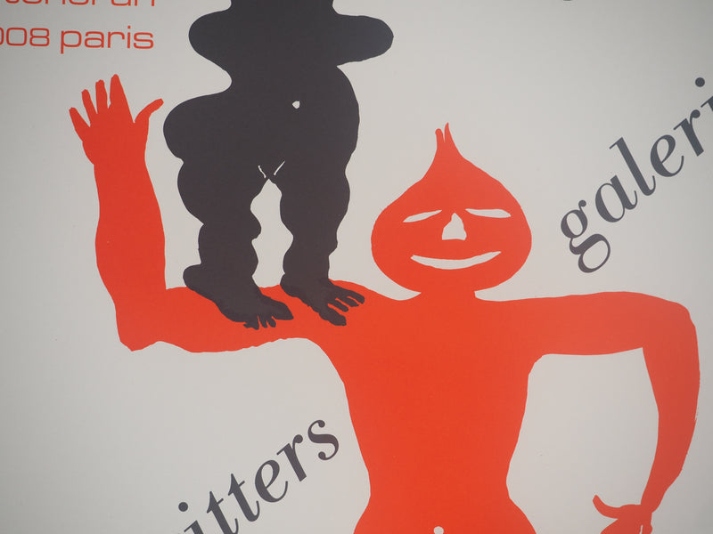 Alexander CALDER : Crags and critters, Affiche en lithographie originale