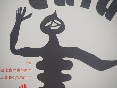 Alexander CALDER : Crags and critters, Affiche en lithographie originale