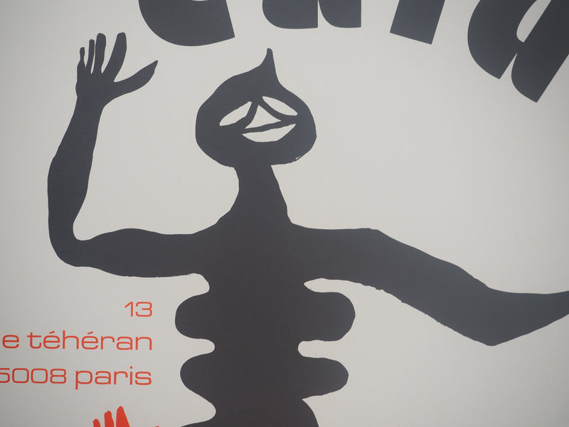 Alexander CALDER : Crags and critters, Affiche en lithographie originale