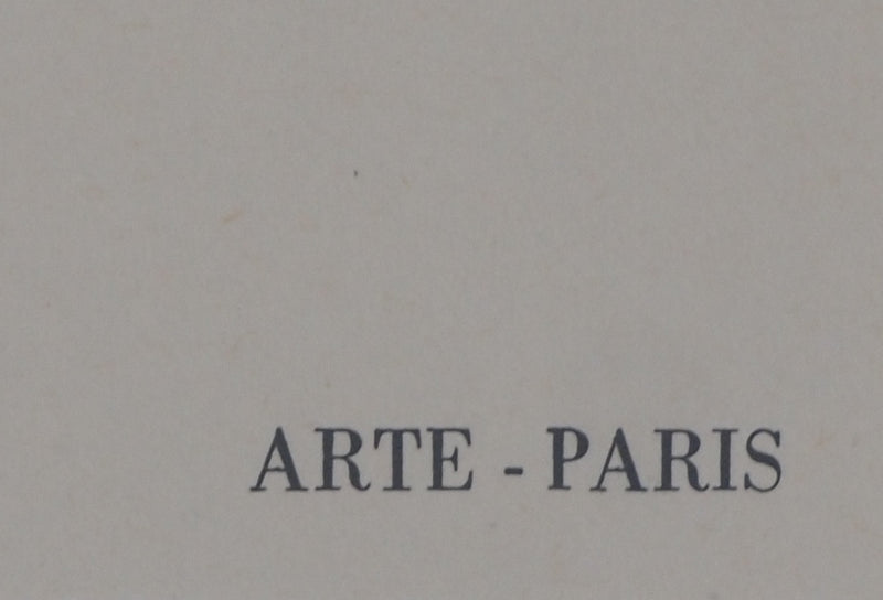 Alexander CALDER : Crags and critters, Affiche en lithographie originale