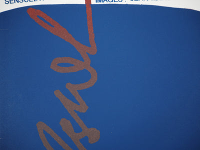 Jean-Marc BOLZE : Sensuel, Sérigraphie originale