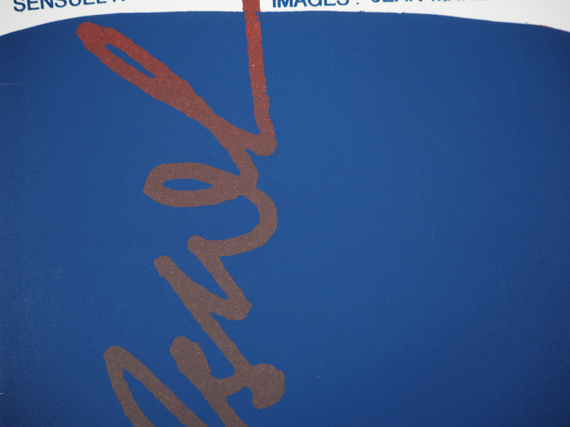 Jean-Marc BOLZE : Sensuel, Sérigraphie originale