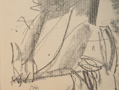 Maurice BARRAUD : Tunisie : Sidi Bou Saïd, Lithographie originale