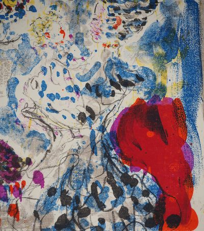 Kostia TERECHKOVITCH : Le sapin, Lithographie originale