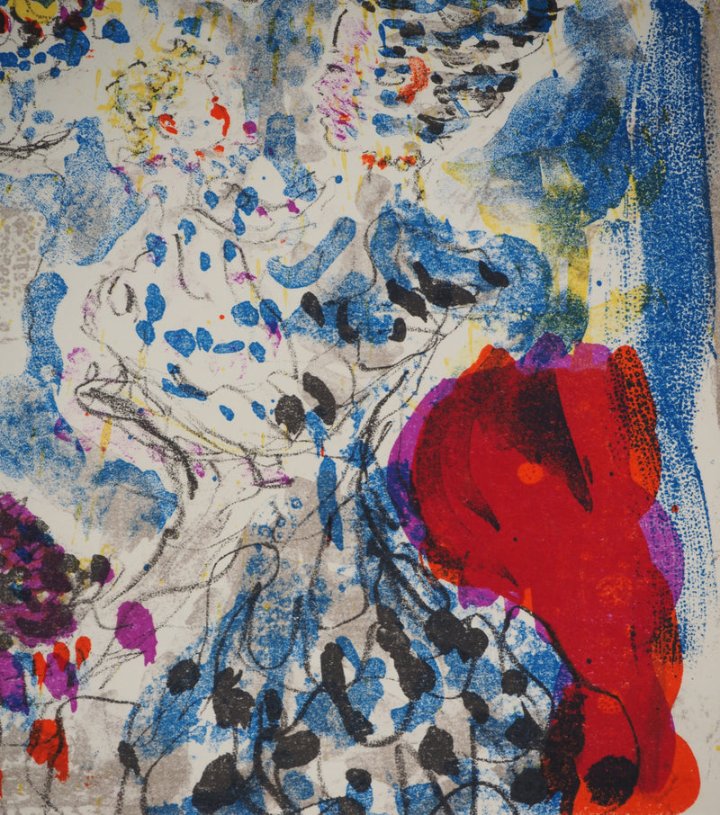 Kostia TERECHKOVITCH : Le sapin, Lithographie originale