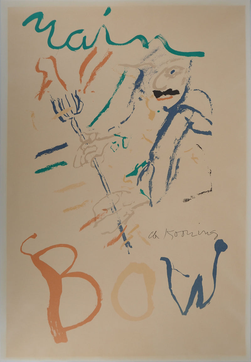 Willem DE KOONING : Main Bow, Lithographie signée