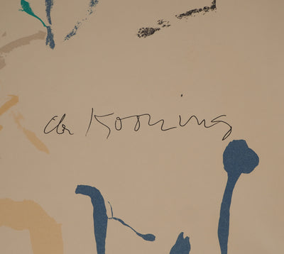Willem DE KOONING : Main Bow, Lithographie signée
