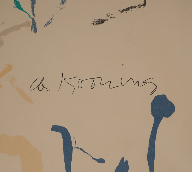 Willem DE KOONING : Main Bow, Lithographie signée