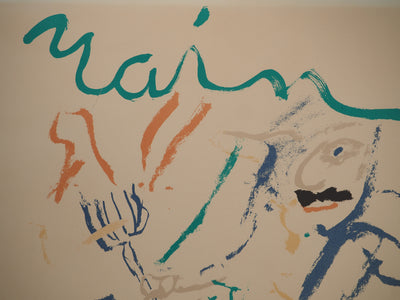 Willem DE KOONING : Main Bow, Lithographie signée