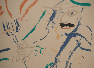 Willem DE KOONING : Main Bow, Lithographie signée