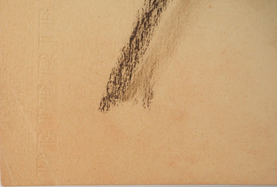 Mercédès GUINGOT : Nu féminin, Dessin original signé