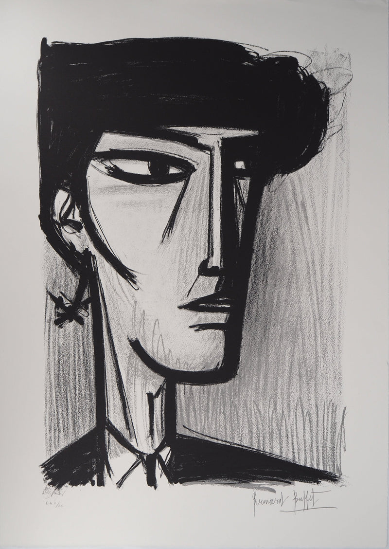 Bernard BUFFET : Torero, Lithographie originale (vue générale) - Crédit photo : Galerie Art.Paris