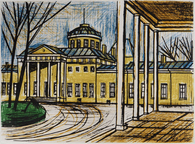 Bernard BUFFET : Saint-Pétersbourg, le Palais de Tauride, Gravure originale (photo de détail 2) - Crédit photo : Galerie Art.Paris