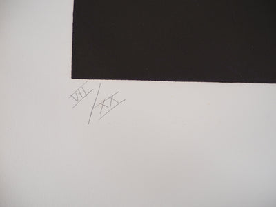 Jan MEIJER : L'immortalité, Gravure originale (photo de détail 8) - Crédit photo : Galerie Art.Paris