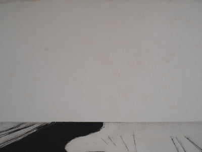 Jan MEIJER : La dernière goutte, Gravure originale (photo de détail 8) - Crédit photo : Galerie Art.Paris