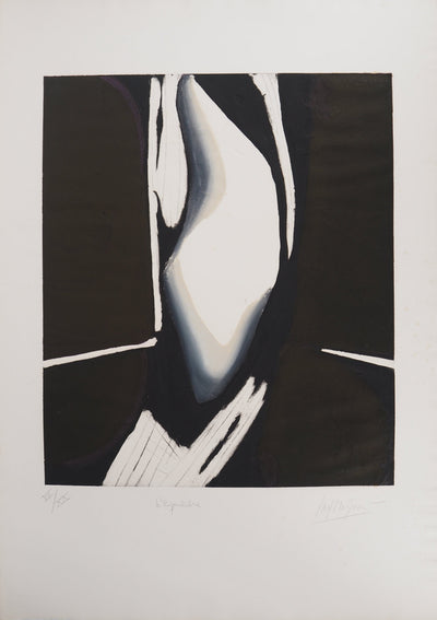 Jan MEIJER : L'équilibre, Gravure originale (vue générale) - Crédit photo : Galerie Art.Paris