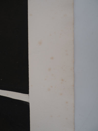 Jan MEIJER : L'équilibre, Gravure originale (photo de détail 9) - Crédit photo : Galerie Art.Paris