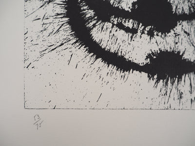 ARMAN : Corps de violon en éclat, Lithographie originale signée