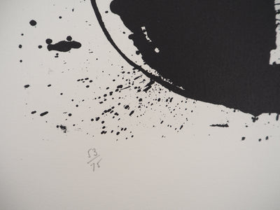 ARMAN : Jaillissement d'un violon, Lithographie originale signée