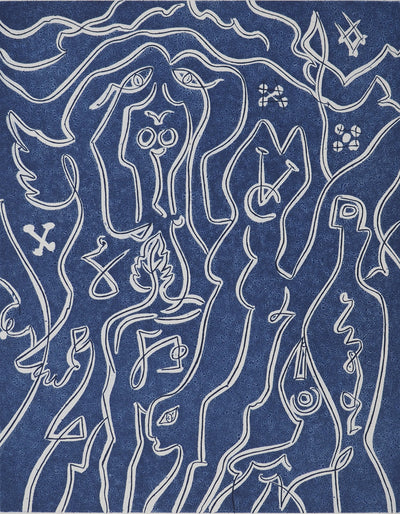 André MASSON : Joie à la plage, Gravure originale (photo de détail 3) - Crédit photo : Galerie Art.Paris