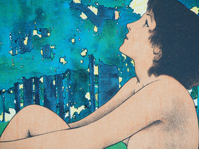 Maxfield PARRISH : The Century, Midsummer, Lithographie originale signée