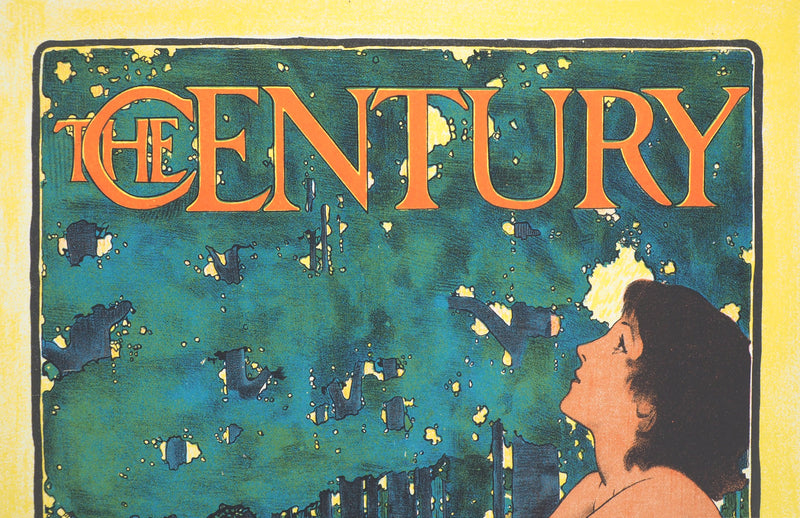 Maxfield PARRISH : The Century, Midsummer, Lithographie originale signée