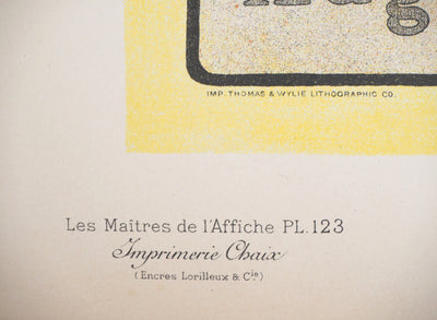 Maxfield PARRISH : The Century, Midsummer, Lithographie originale signée