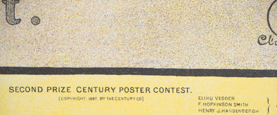 Maxfield PARRISH : The Century, Midsummer, Lithographie originale signée