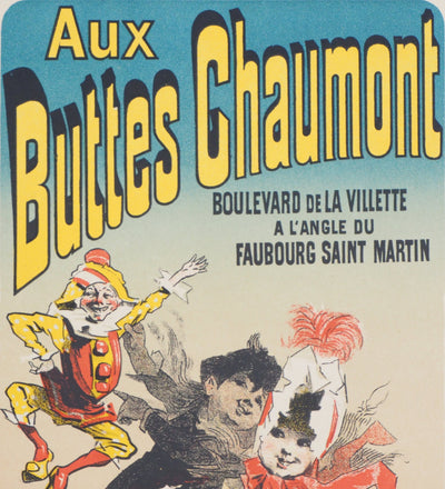 Jules CHERET : Les enfants joyeux, Lithographie originale signée