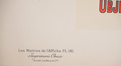Jules CHERET : Les enfants joyeux, Lithographie originale signée